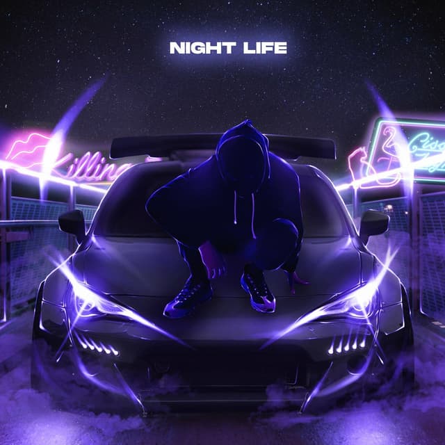 Album cover art for NIGHT LIFE