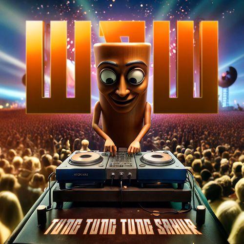 Album cover art for Tung Tung Tung Sahur (Italian Brainrot)