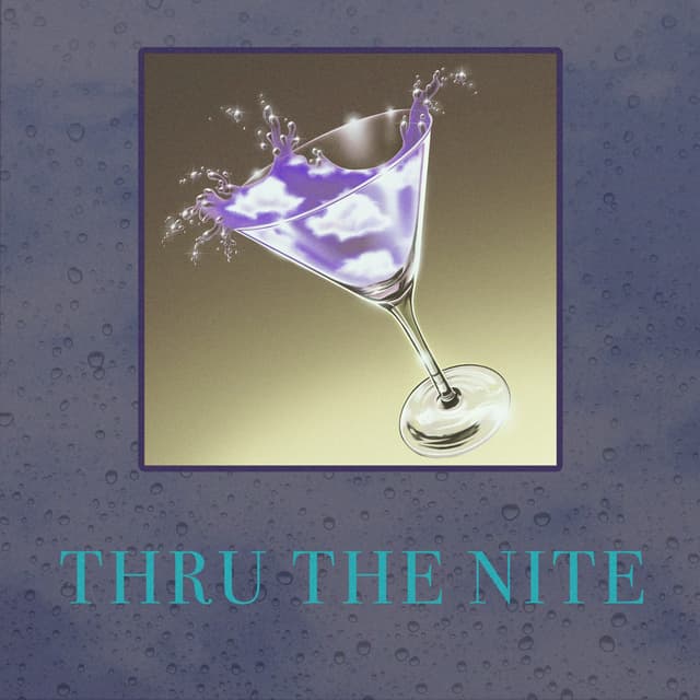 Album cover art for thru the nite