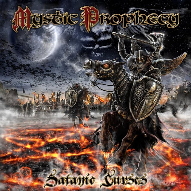 Album cover art for Satanic Curses