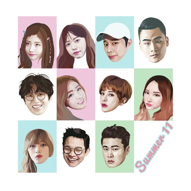 Album cover art for Merry Summer