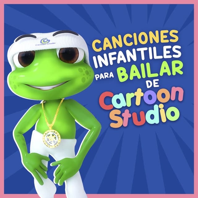 Album cover art for Canciones Infantiles para Bailar de Cartoon Studio