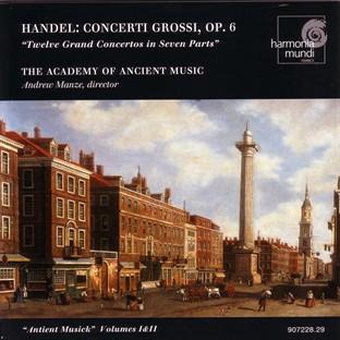 Album cover art for Handel: Concerti Grossi, Op. 6 Nos. 1-12