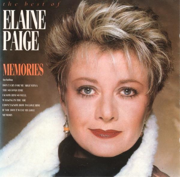 Album cover art for Memories: The Best of Elaine Paige