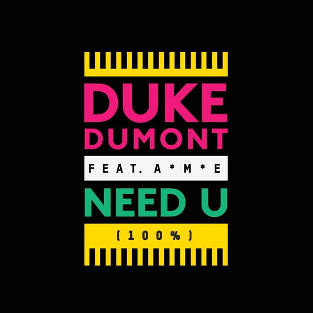 Album cover art for Need U (100%)
