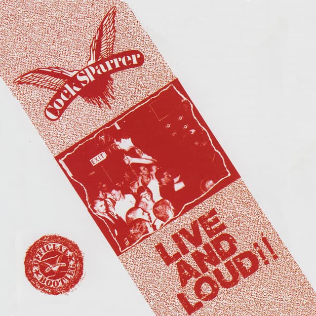 Album cover art for Live and Loud!!