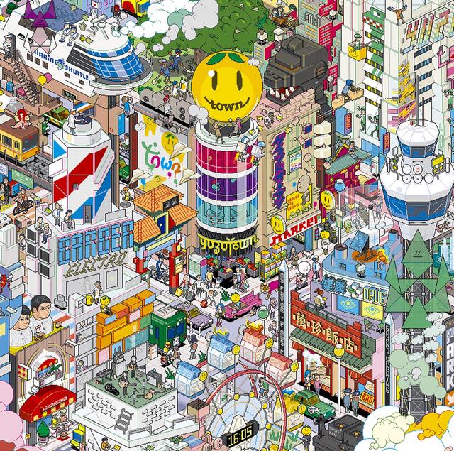 Album cover art for YUZUTOWN