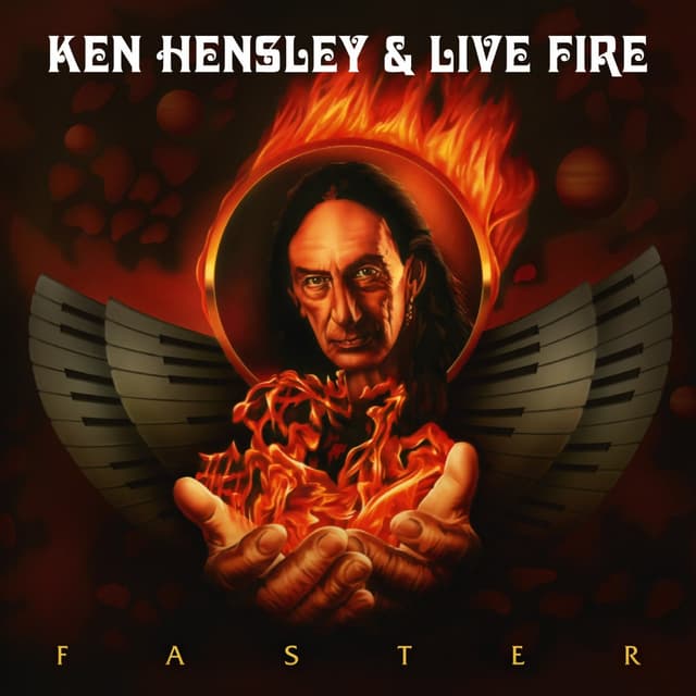 Album cover art for Faster