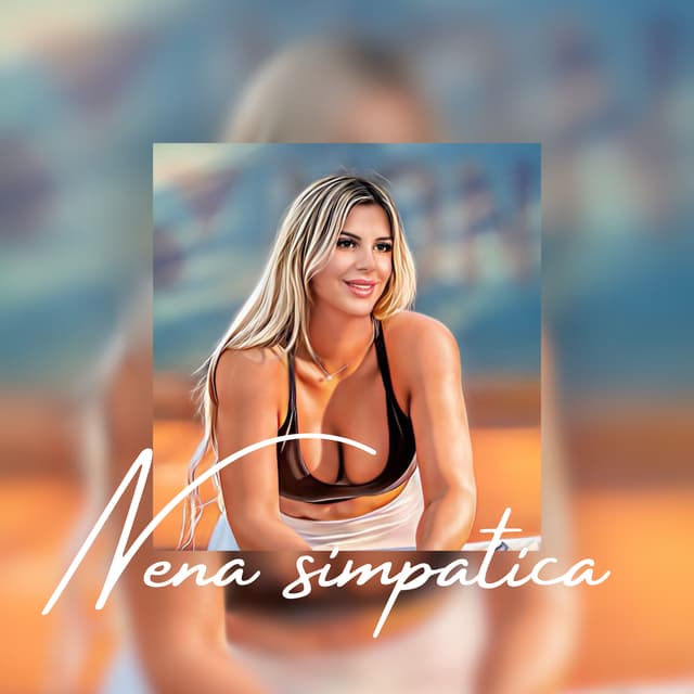 Album cover art for Nena Simpática