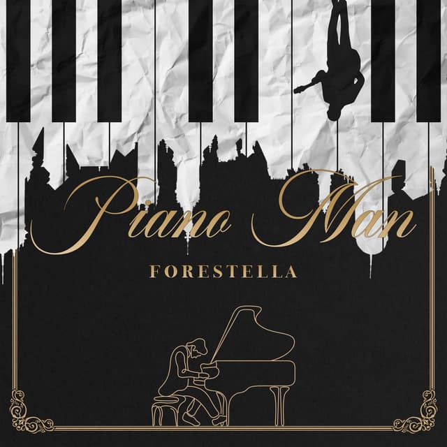 Album cover art for Piano Man