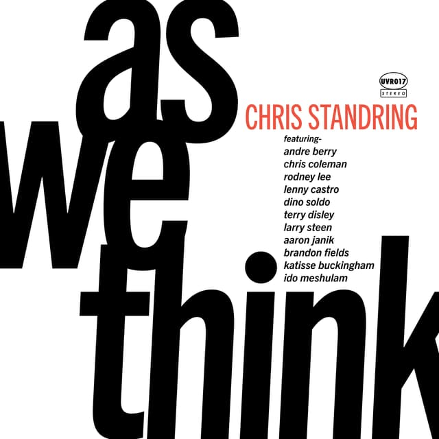 Album cover art for As We Think