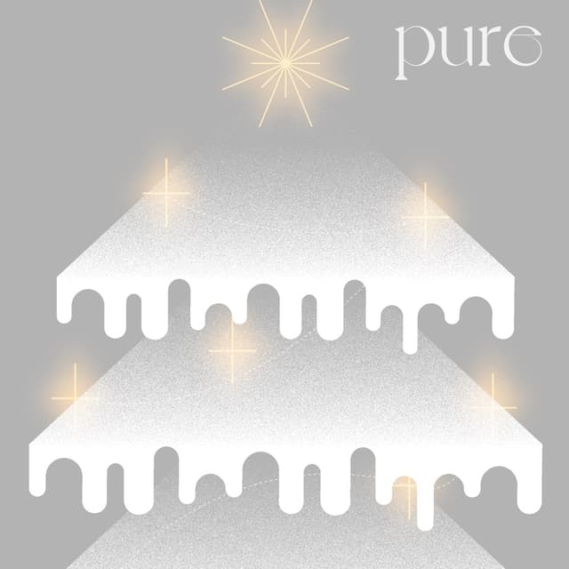Album cover art for pure
