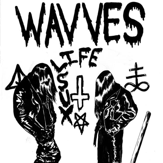 Album cover art for Life Sux