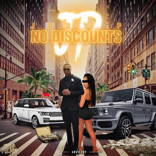 Album cover art for No Discounts