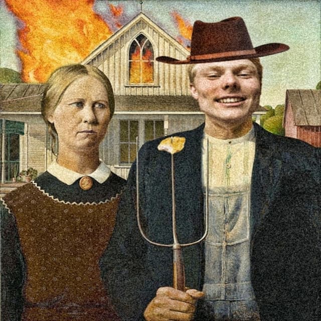 Album cover art for Pull up in the Tractor
