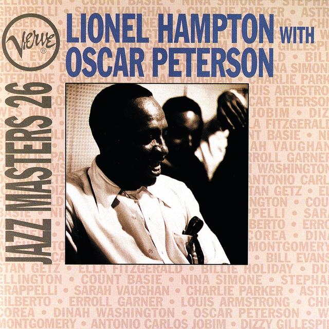 Album cover art for Jazz Masters 26: Lionel Hampton With Oscar Peterson