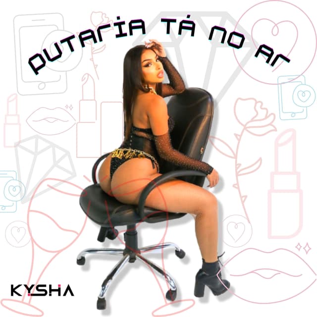 Album cover art for Putaria Tá no Ar