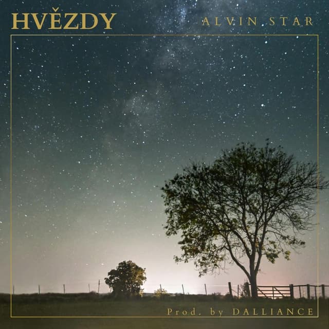 Album cover art for HVĚZDY