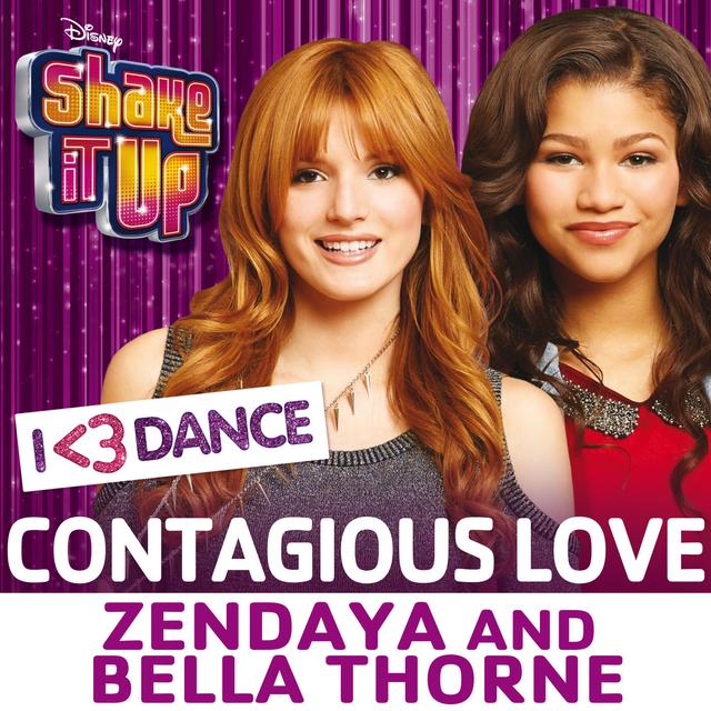 Album cover art for Contagious love