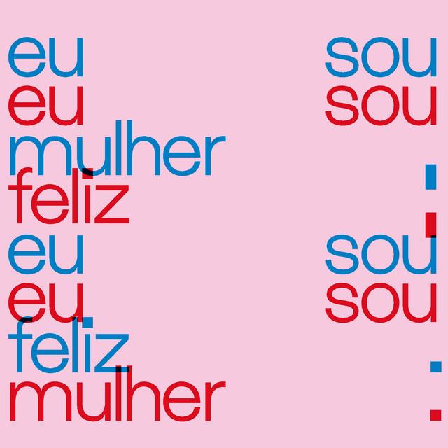 Album cover art for Eu Sou Mulher, Eu Sou Feliz