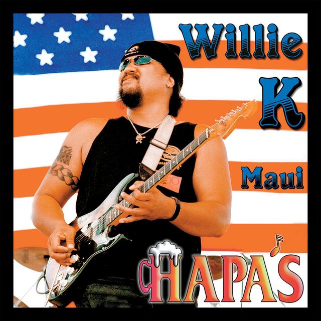 Album cover art for Willie K - Live At Hapa's