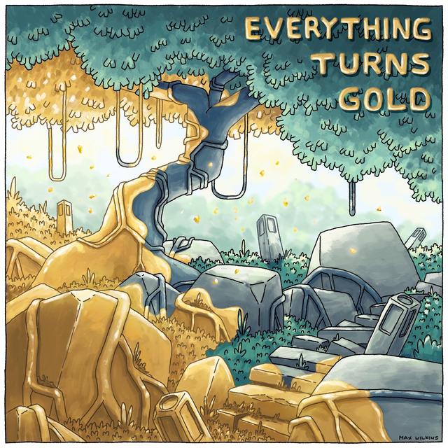 Album cover art for Everything Turns Gold