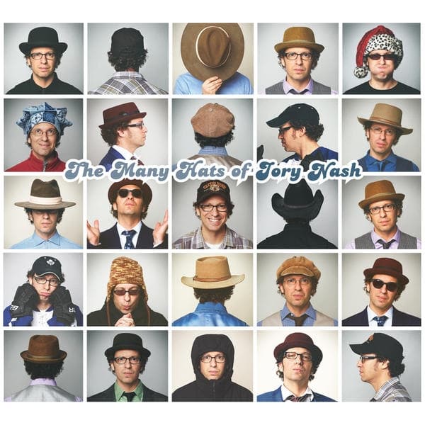 Album cover art for The Many Hats of Jory Nash