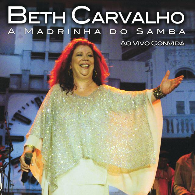 Album cover art for A madrinha do samba ao vivo convida