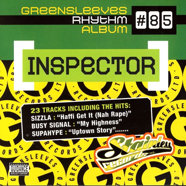 Album cover art for Inspector