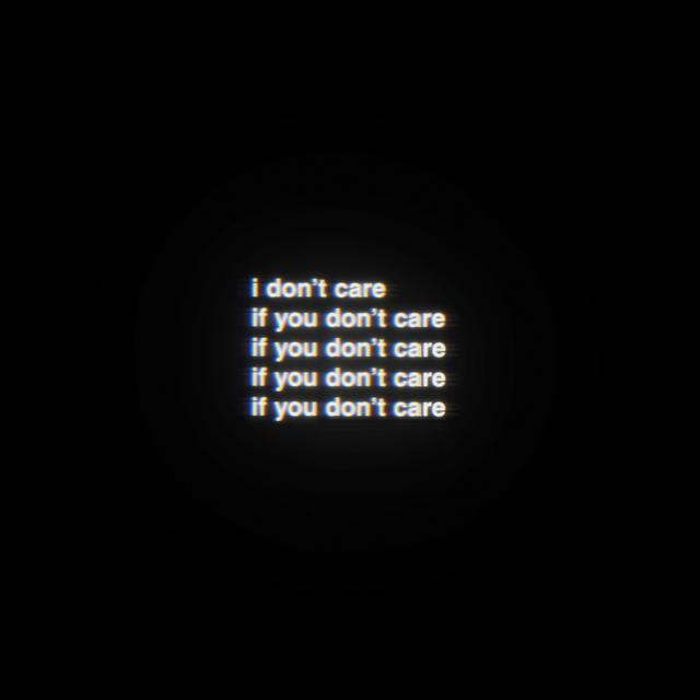 Album cover art for I Don't Care