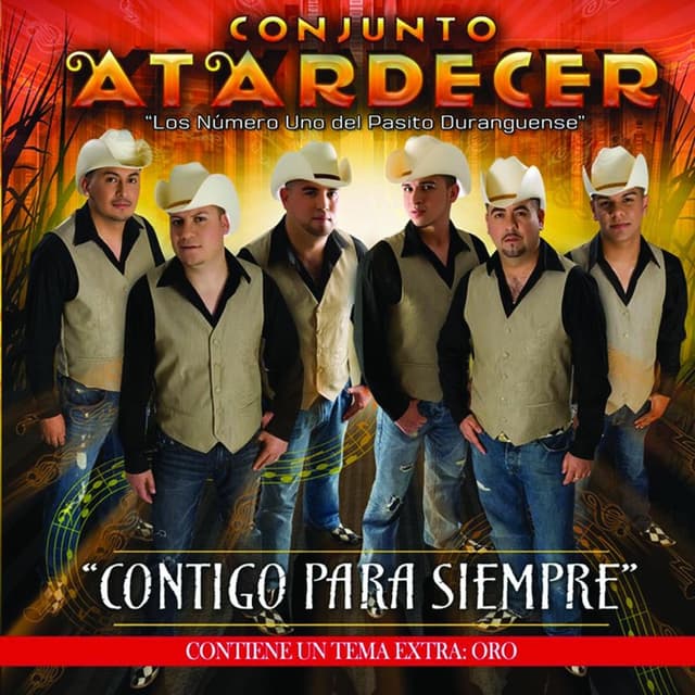 Album cover art for Contigo Para Siempre