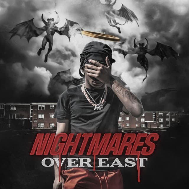 Album cover art for Nightmares Over East