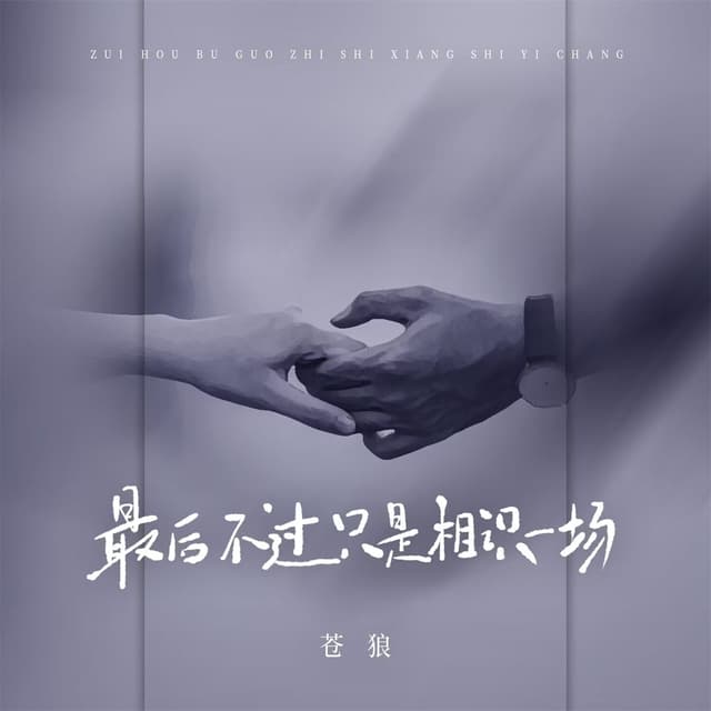 Album cover art for 最后不过只是相识一场