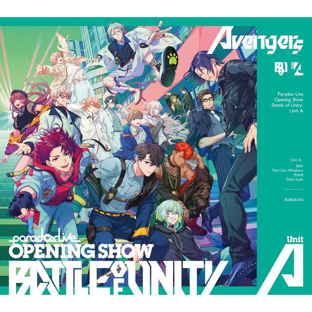 Album cover art for Paradox Live Opening Show -Battle of Unity- Unit A