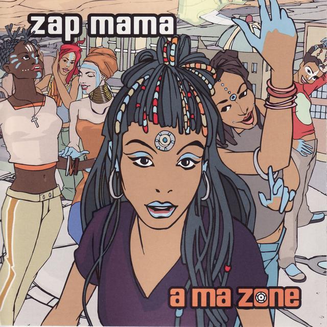 Album cover art for A Ma Zone