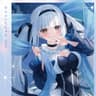 青い防波堤