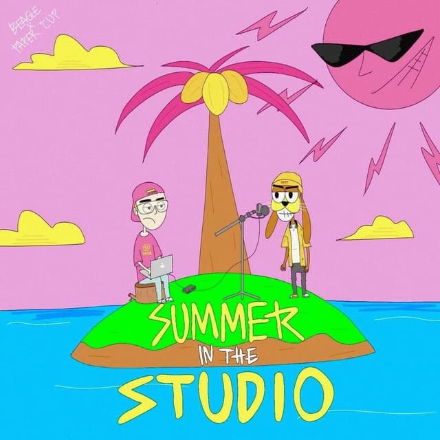 Album cover art for SUMMER IN THE STUDIO