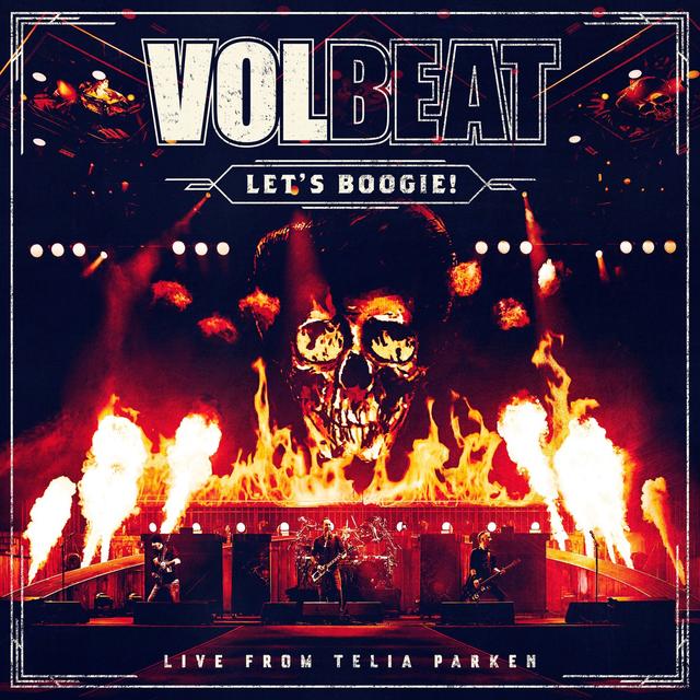 Album cover art for Let's Boogie! Live from Telia Parken
