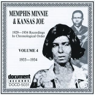 Album cover art for Memphis Minnie & Kansas Joe Vol. 4 (1933 - 1934)