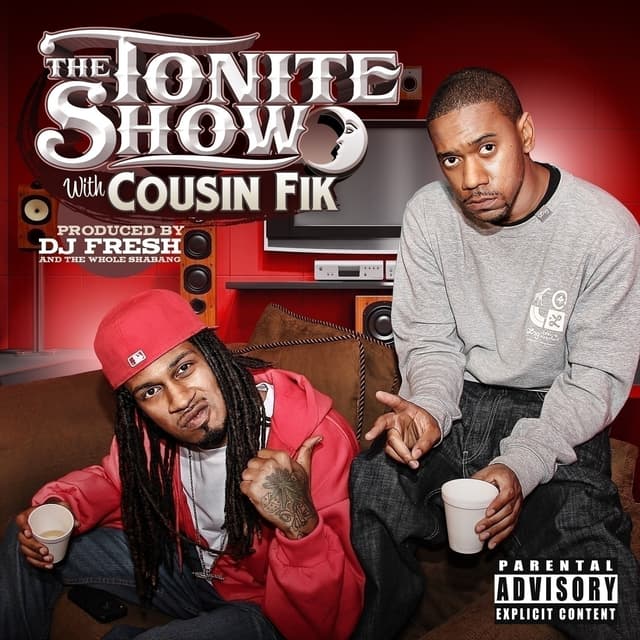 Album cover art for The Tonite Show with Cousin Fik