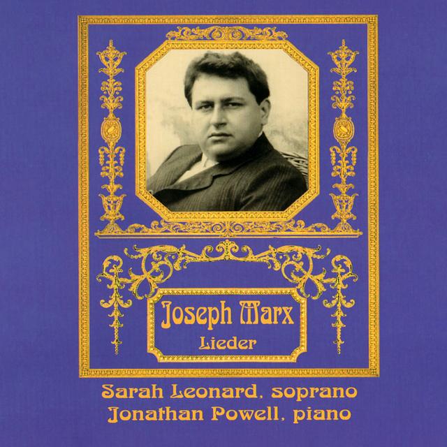 Album cover art for Joseph Marx: Lieder