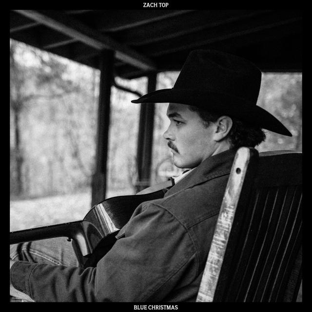 Album cover art for Blue Christmas