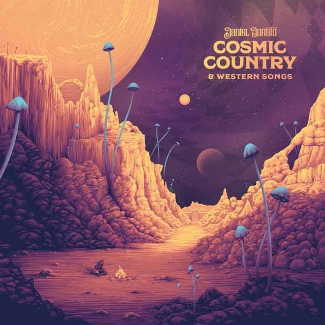 Album cover art for Cosmic Country & Western Songs