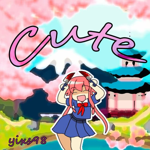 Album cover art for Cute