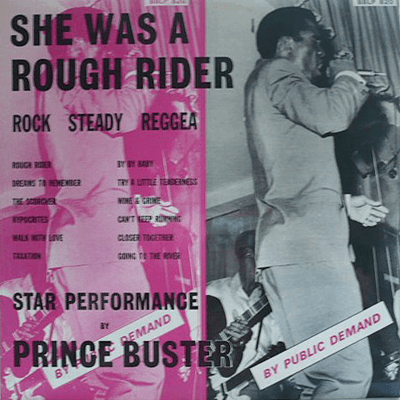 Album cover art for She Was A Rough Rider