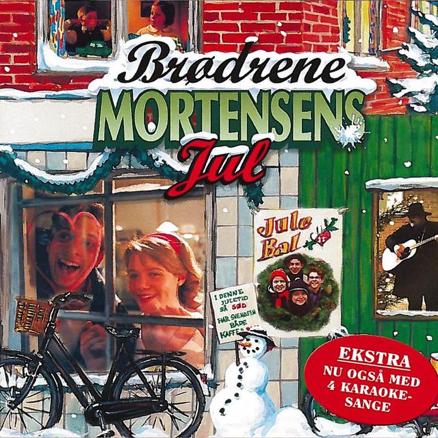 Album cover art for Brødrene Mortensens Jul