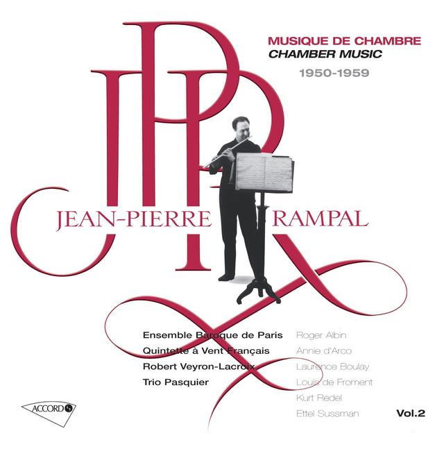 Album cover art for The Art Of Rampal Vol 2 : Chamber Music