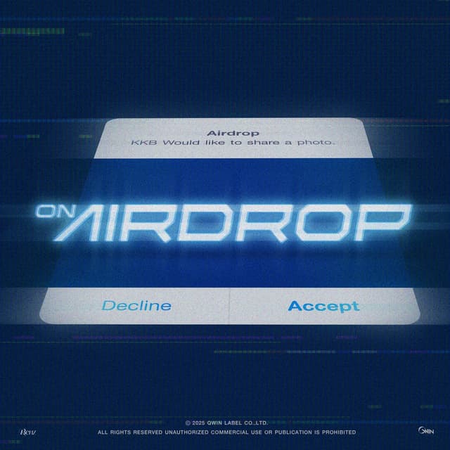 Album cover art for ON AIRDROP