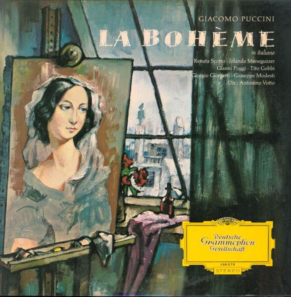 Album cover art for Puccini: La Bohème