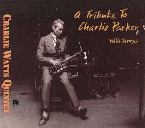 Album cover art for A Tribute to Charlie Parker with Strings